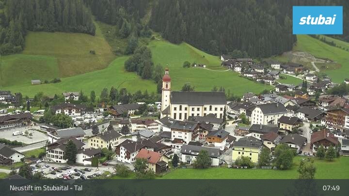 Archiv Foto Webcam Neustift im Stubaital