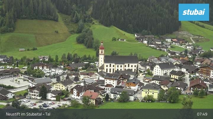 Archived image Webcam View of Neustift im Stubaital