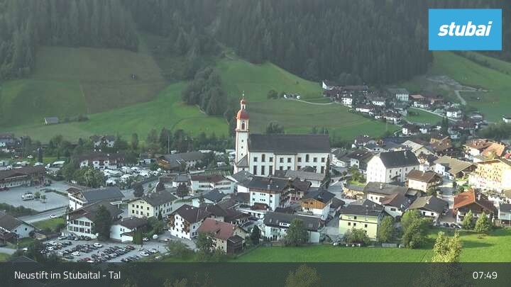 Archived image Webcam View of Neustift im Stubaital