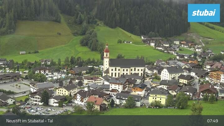 Archiv Foto Webcam Neustift im Stubaital