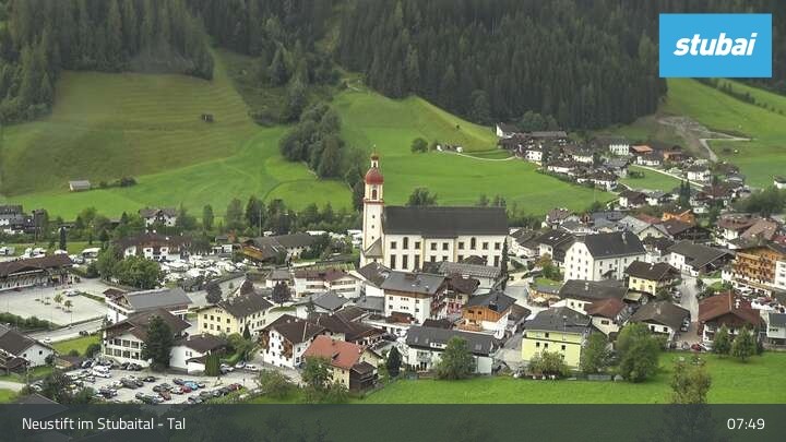 Archiv Foto Webcam Neustift im Stubaital