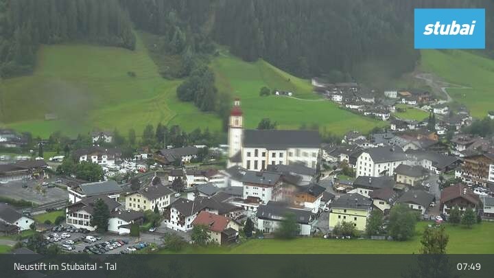 Archived image Webcam View of Neustift im Stubaital