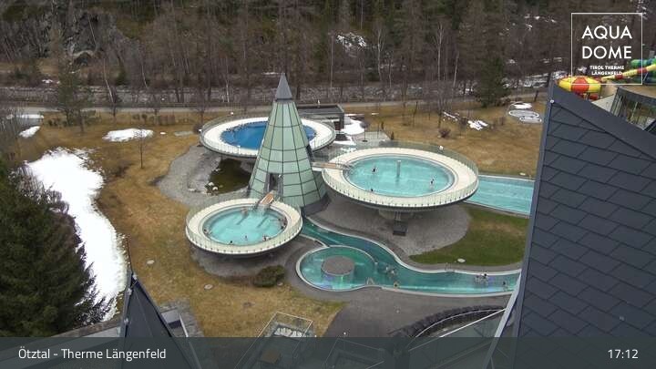 Archiv Foto Webcam Oberlängenfeld - Therme Längenfeld (Aqua Dome)
