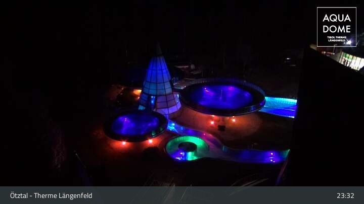 Archived image Webcam Aqua Dome Spa Längenfeld