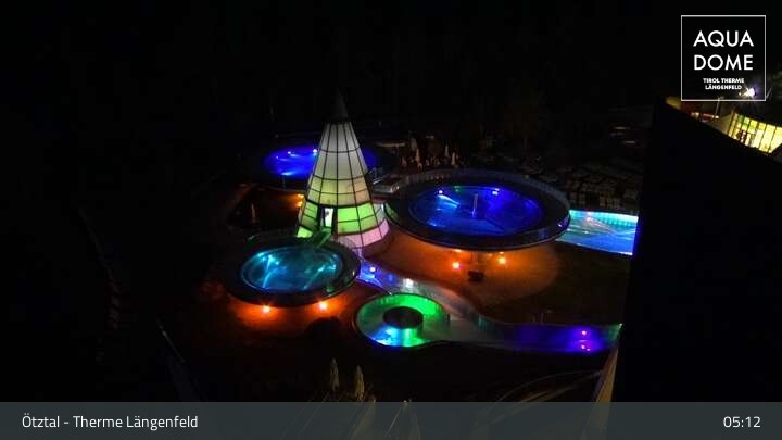 Archived image Webcam Aqua Dome Spa Längenfeld