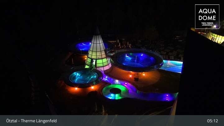 Archiv Foto Webcam Oberlängenfeld - Therme Längenfeld (Aqua Dome)