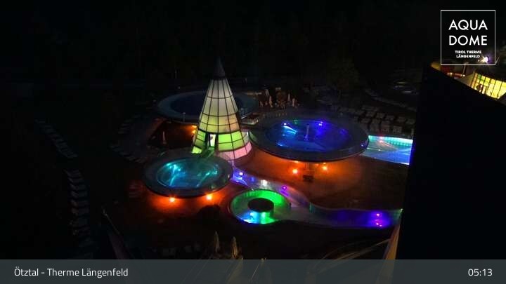 Archiv Foto Webcam Oberlängenfeld - Therme Längenfeld (Aqua Dome)