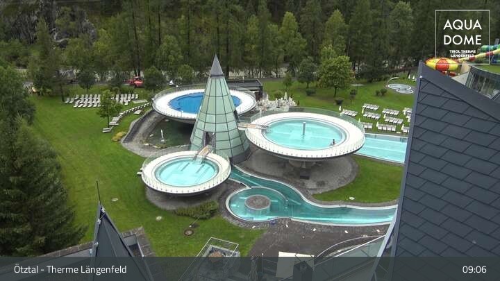 Archived image Webcam Aqua Dome Spa Längenfeld