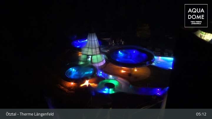 Archived image Webcam Aqua Dome Spa Längenfeld