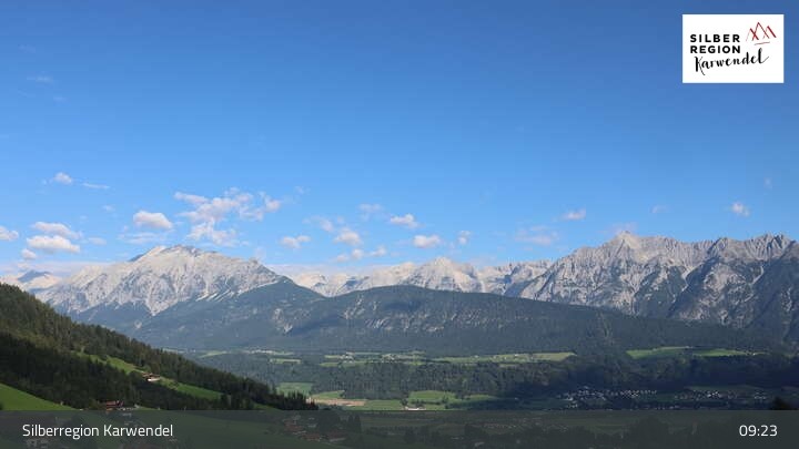 Archiv Foto Webcam Kolsassberg - Blick vom Jägerhof