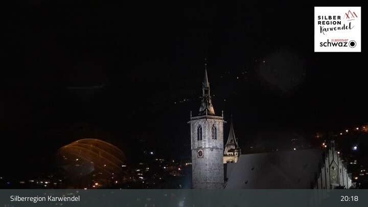 Archiv Foto Webcam Schwaz Ortsblick