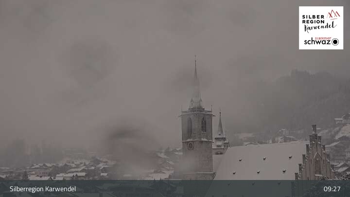 Archiv Foto Webcam Schwaz Ortsblick