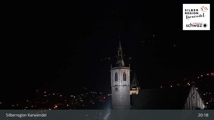 Archiv Foto Webcam Schwaz Ortsblick