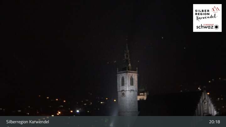 Archiv Foto Webcam Schwaz Ortsblick