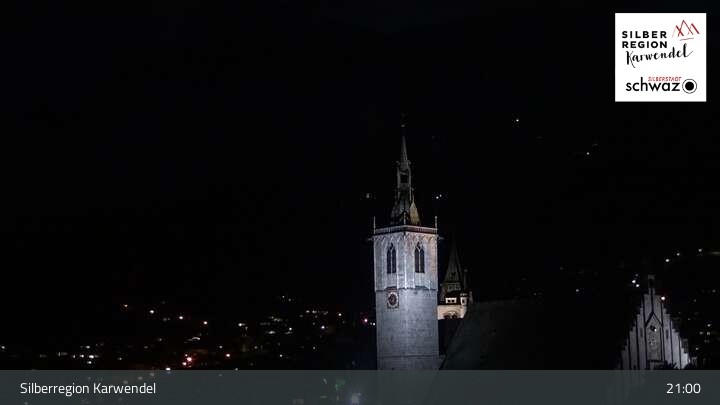 Archiv Foto Webcam Schwaz Ortsblick