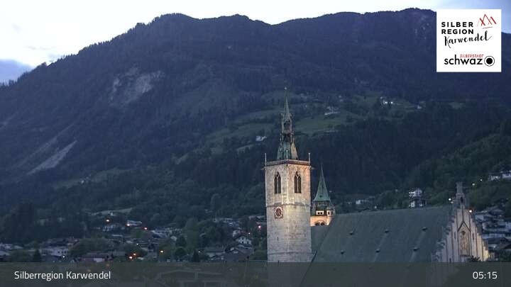 Archiv Foto Webcam Schwaz Ortsblick