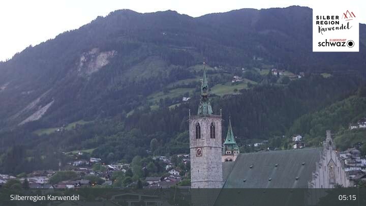 Archiv Foto Webcam Schwaz Ortsblick