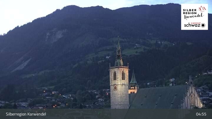 Archiv Foto Webcam Schwaz Ortsblick