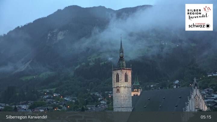 Archiv Foto Webcam Schwaz Ortsblick