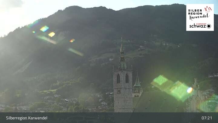 Archived image Webcam Schwaz - Town View