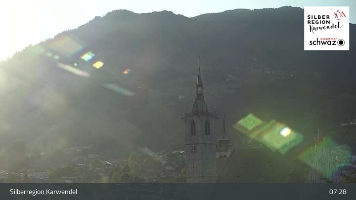 Archived image Webcam Schwaz - Town View