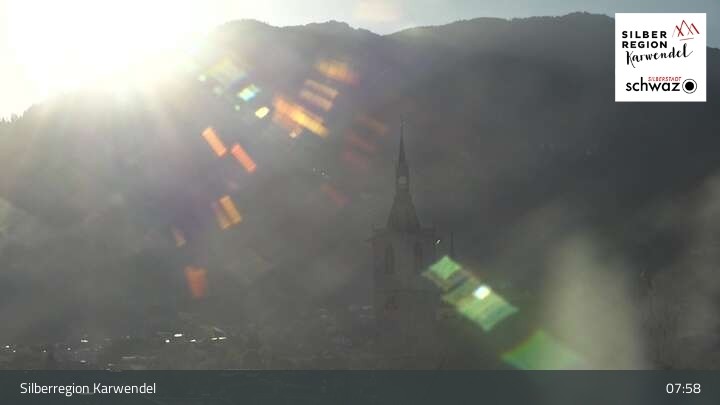 Archiv Foto Webcam Schwaz Ortsblick