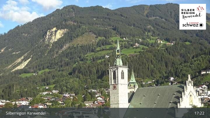 Archiv Foto Webcam Schwaz Ortsblick
