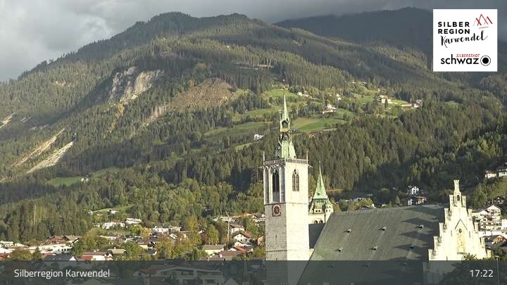 Archiv Foto Webcam Schwaz Ortsblick