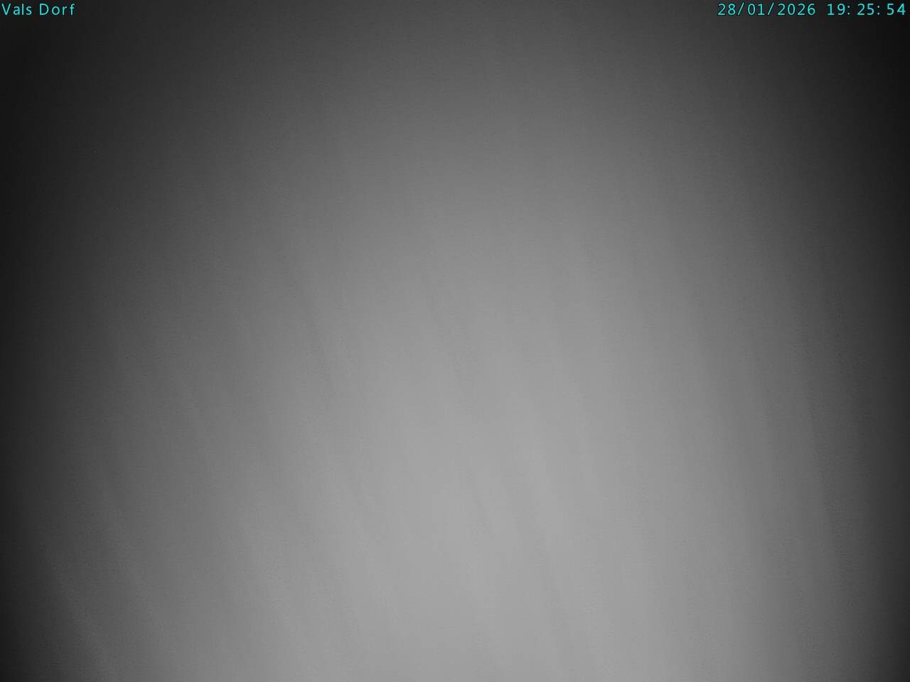 Archiv Foto Webcam Blick auf das Dorf Vals