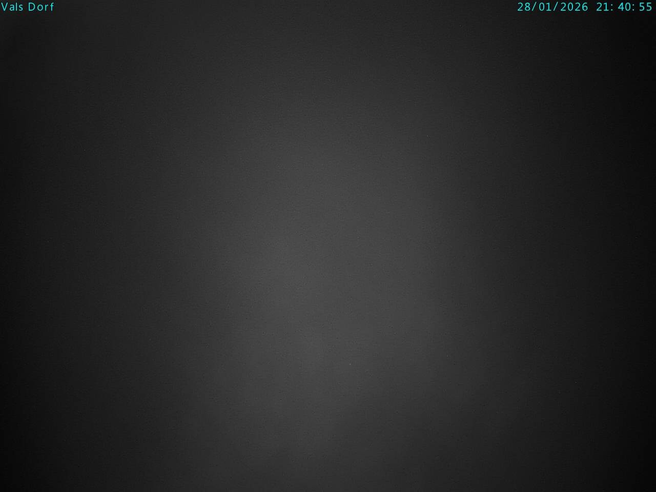 Archiv Foto Webcam Blick auf das Dorf Vals