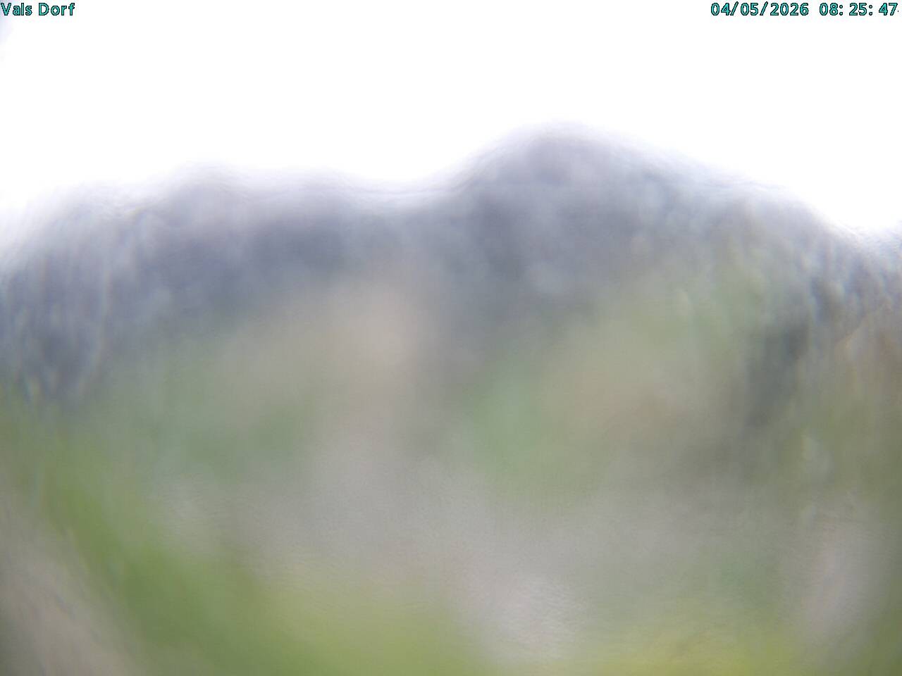 Archiv Foto Webcam Blick auf das Dorf Vals