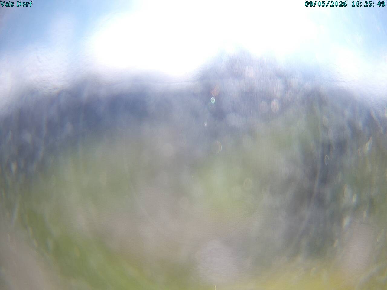 Archiv Foto Webcam Blick auf das Dorf Vals