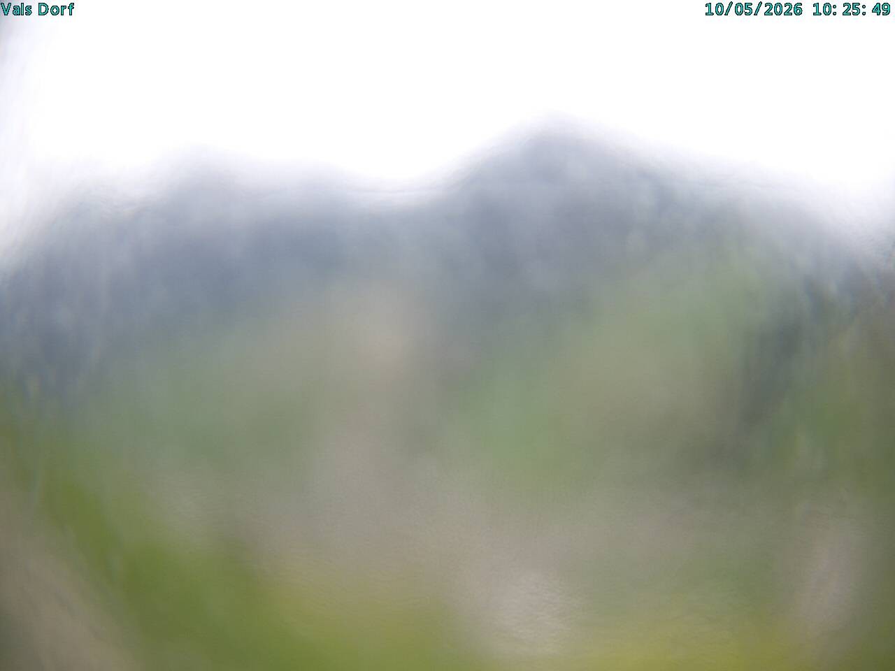 Archiv Foto Webcam Blick auf das Dorf Vals