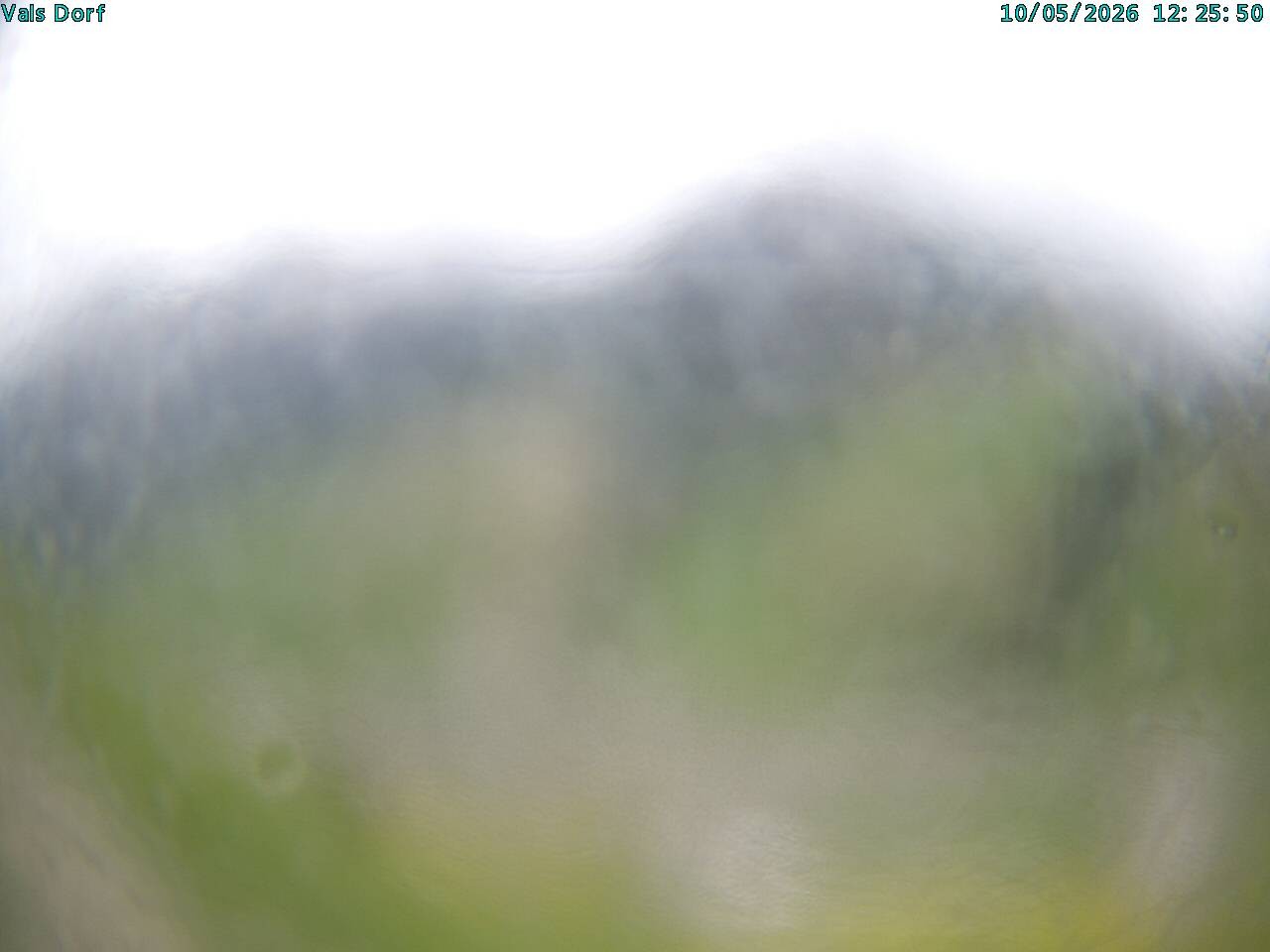 Archiv Foto Webcam Blick auf das Dorf Vals