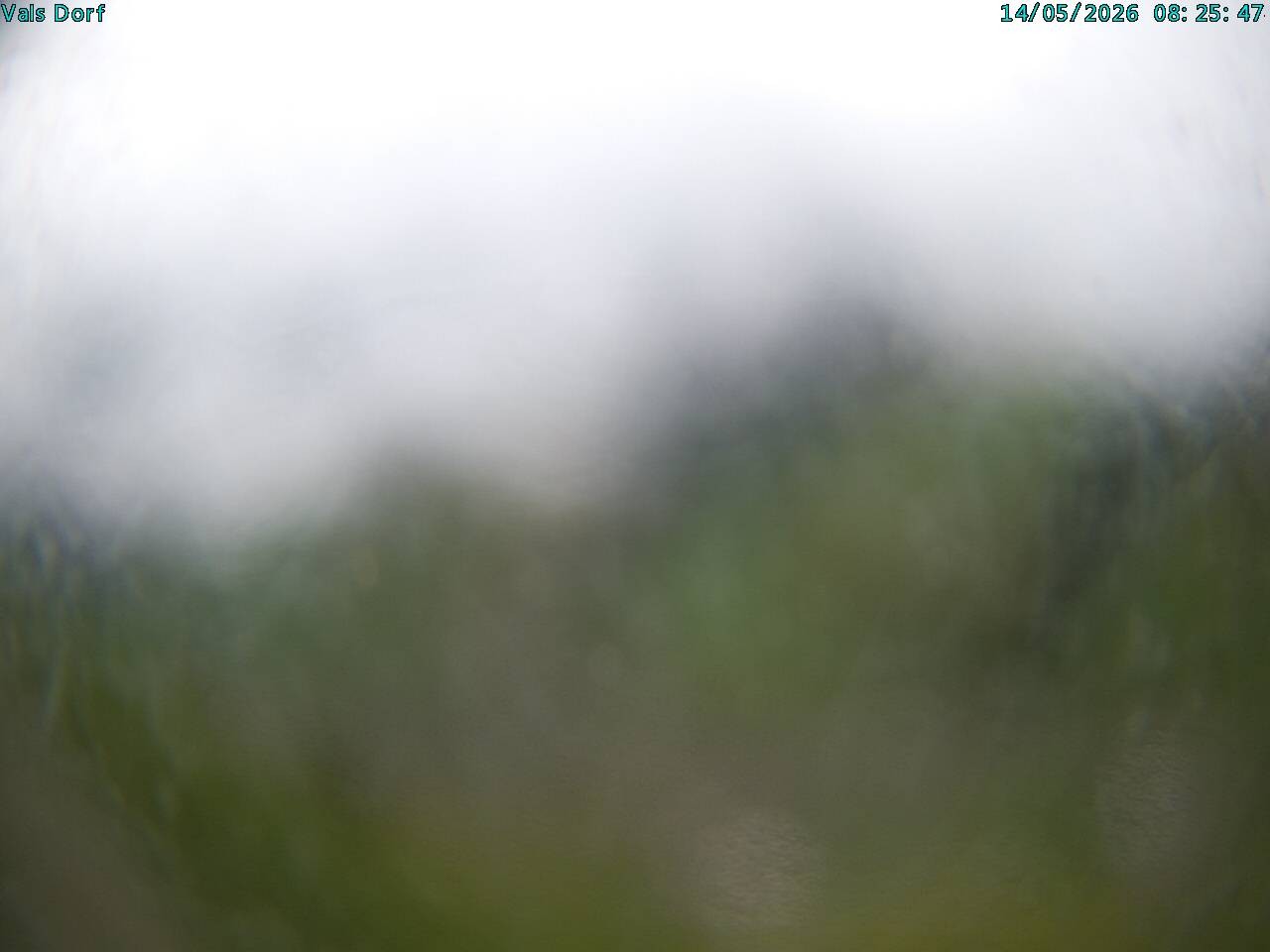 Archiv Foto Webcam Blick auf das Dorf Vals