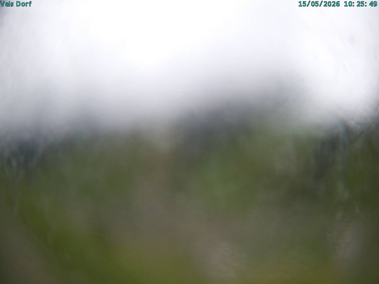 Archiv Foto Webcam Blick auf das Dorf Vals
