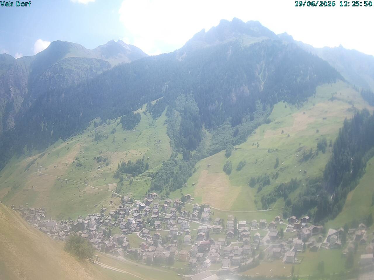 Archived image Webcam View Vals Village