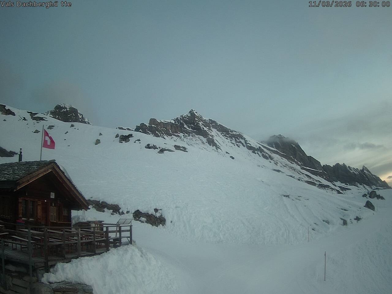 Archiv Foto Webcam Dachberghütte (2.500 m)