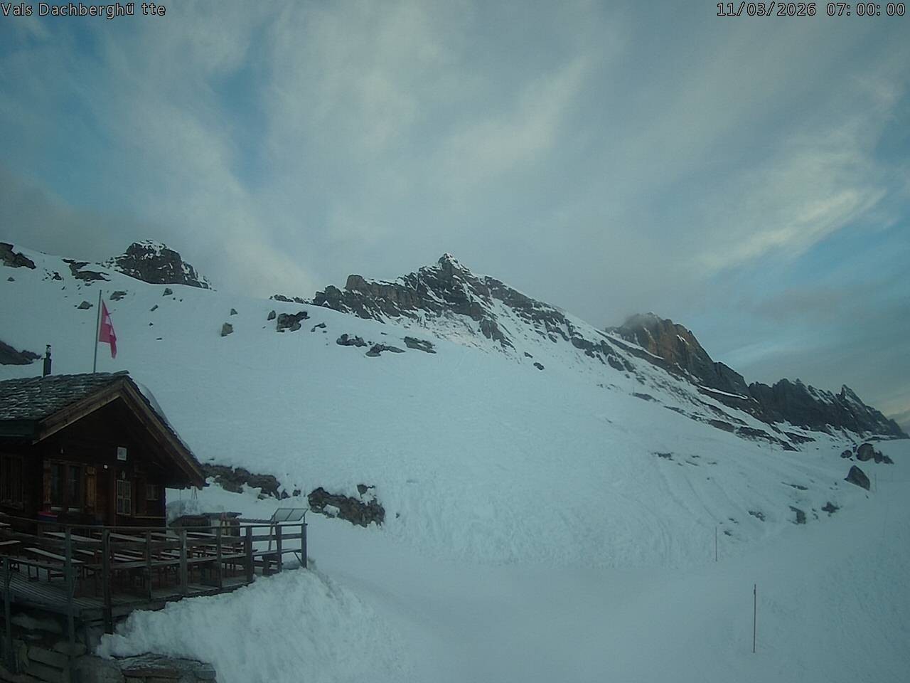Archiv Foto Webcam Dachberghütte (2.500 m)