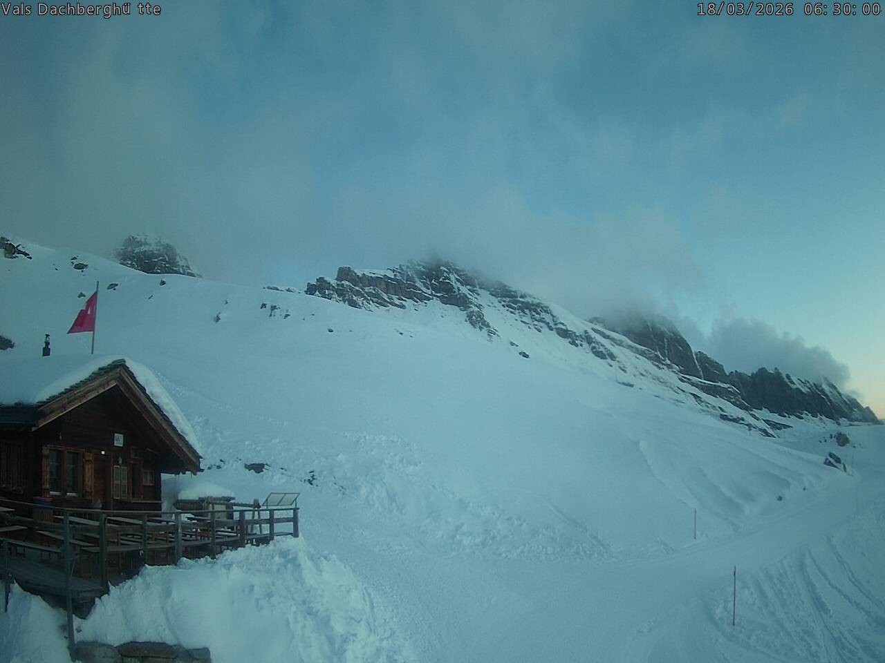 Archiv Foto Webcam Dachberghütte (2.500 m)