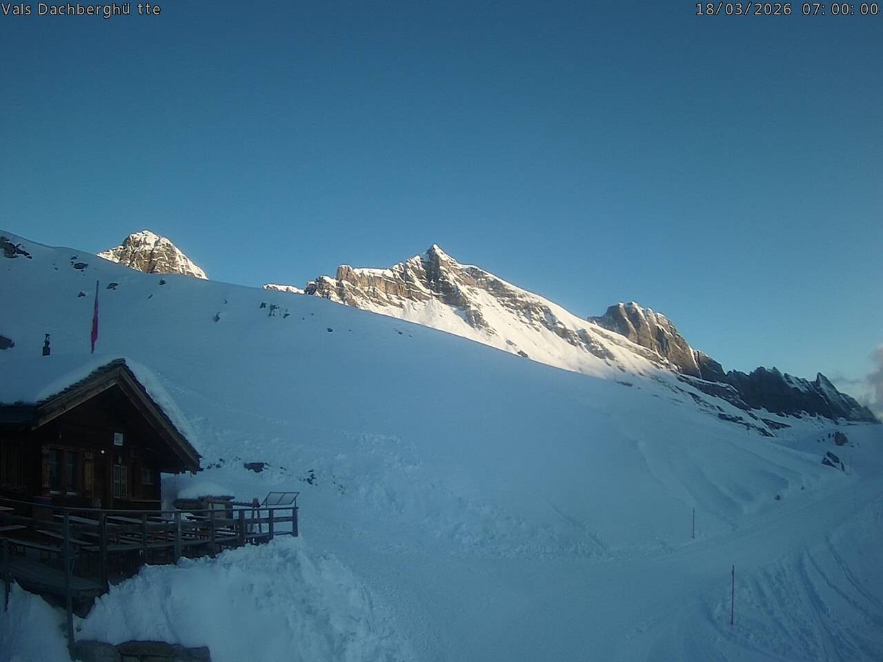 Archiv Foto Webcam Dachberghütte (2.500 m)