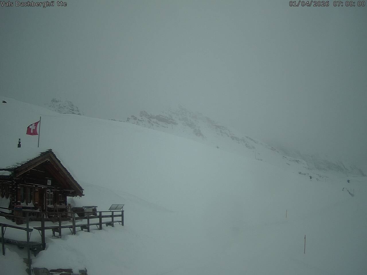 Archived image Webcam Dachberghütte (2.500 m)