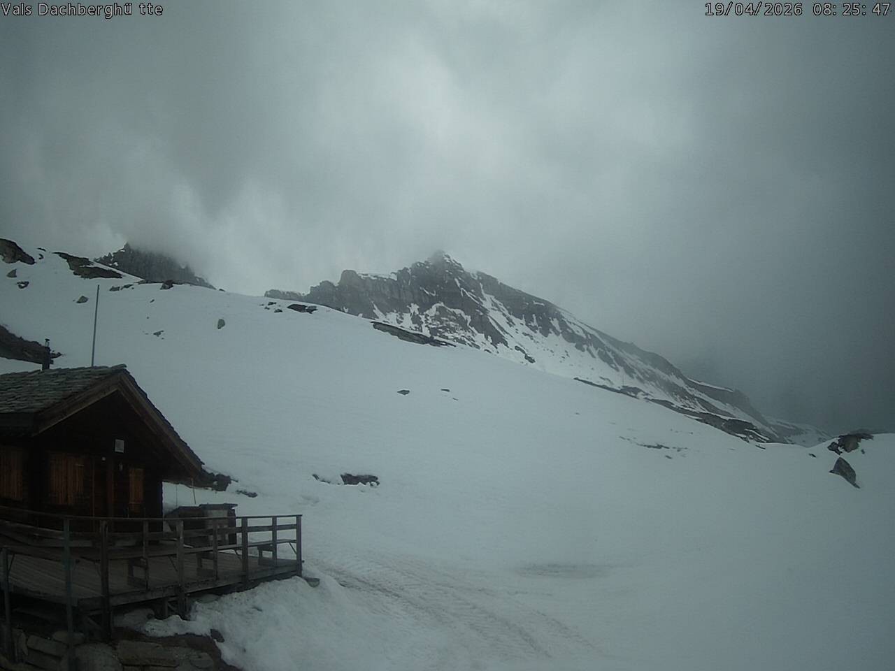 Archiv Foto Webcam Dachberghütte (2.500 m)