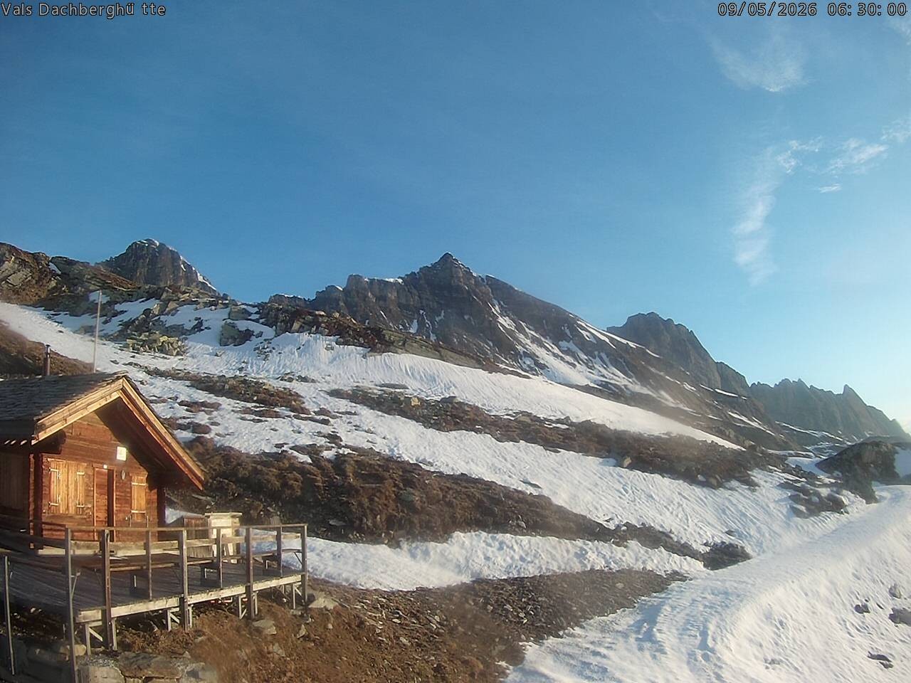 Archiv Foto Webcam Dachberghütte (2.500 m)