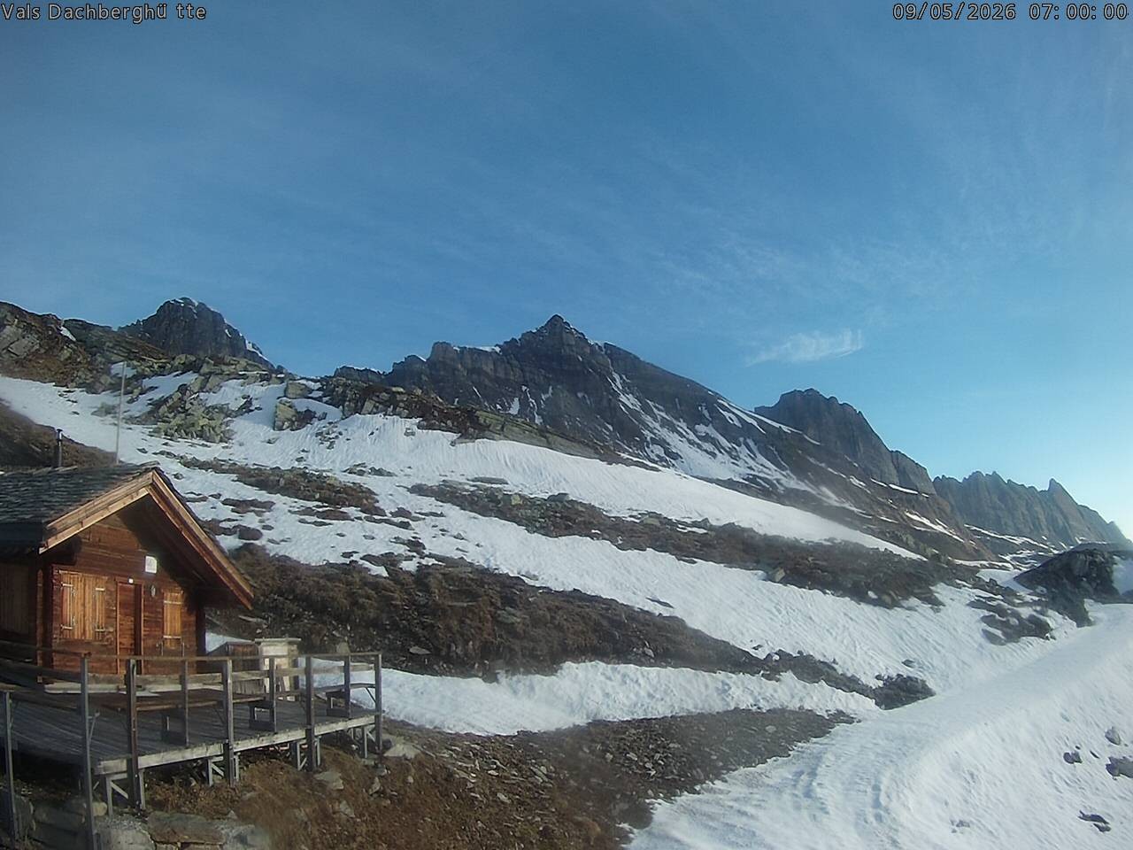 Archiv Foto Webcam Dachberghütte (2.500 m)