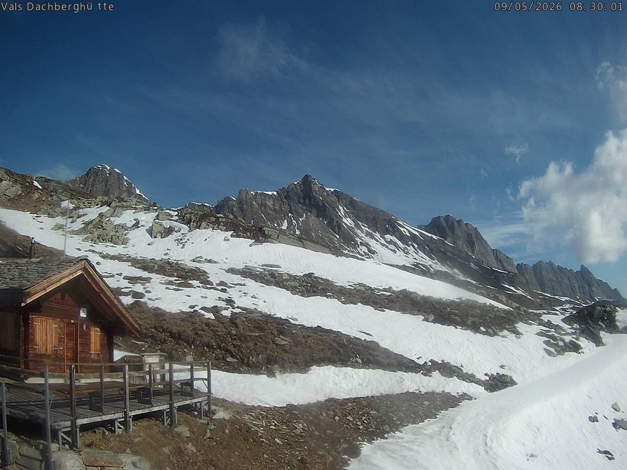 Archiv Foto Webcam Dachberghütte (2.500 m)