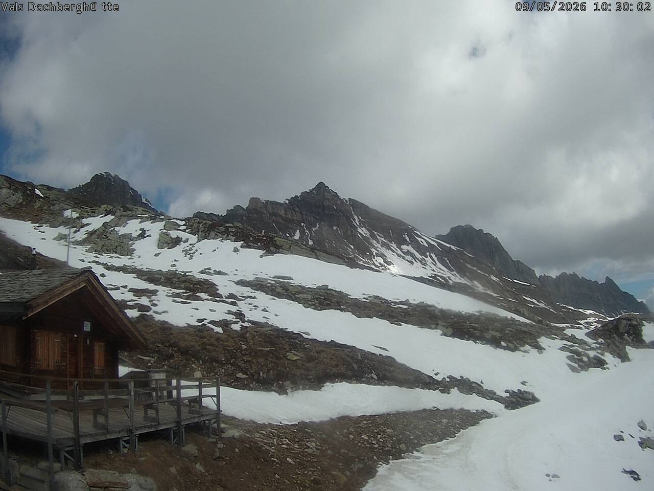 Archiv Foto Webcam Dachberghütte (2.500 m)