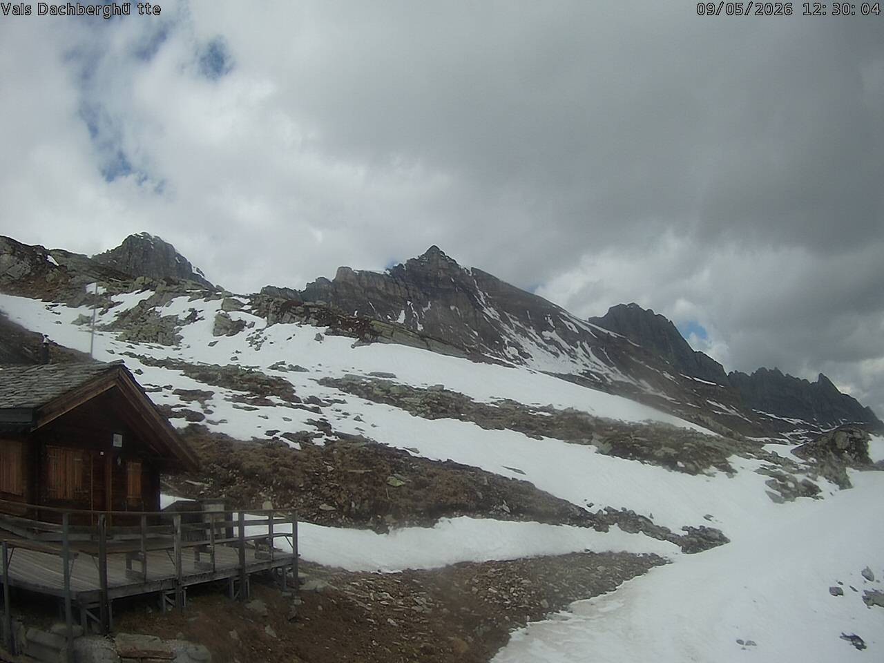 Archiv Foto Webcam Dachberghütte (2.500 m)