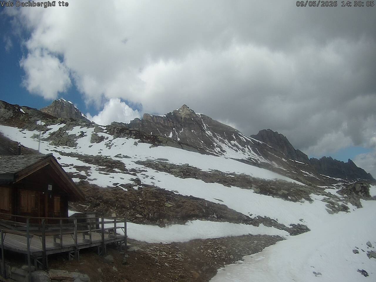 Archiv Foto Webcam Dachberghütte (2.500 m)