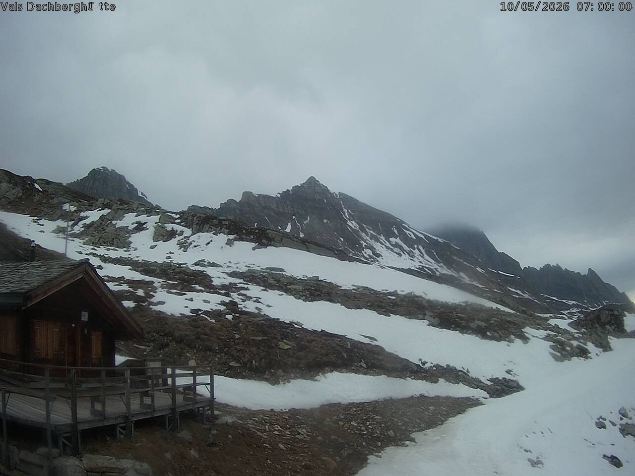 Archived image Webcam Dachberghütte (2.500 m)